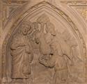 d0cdc153-0071-4756-b609-1c3464a3a784.jpg; 93; Steinrelief Arztheilige Cosmas und Damian; Doppelrelief mit Arztheiligen Cosmas und Damian